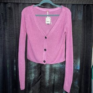 NWOT free people cardigan size M